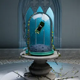 Imprisoned moon - mockup