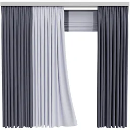 Mi Silk And Cotton Curtain Set