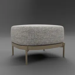 Minotti Tape footstool