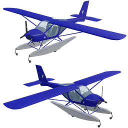 Aeroprakt A22 with Floats