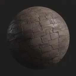 High-quality PBR Stylized Dungeon Floor texture suitable for Blender 3D and other applications.