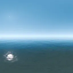 Pure Azure Sky Sea