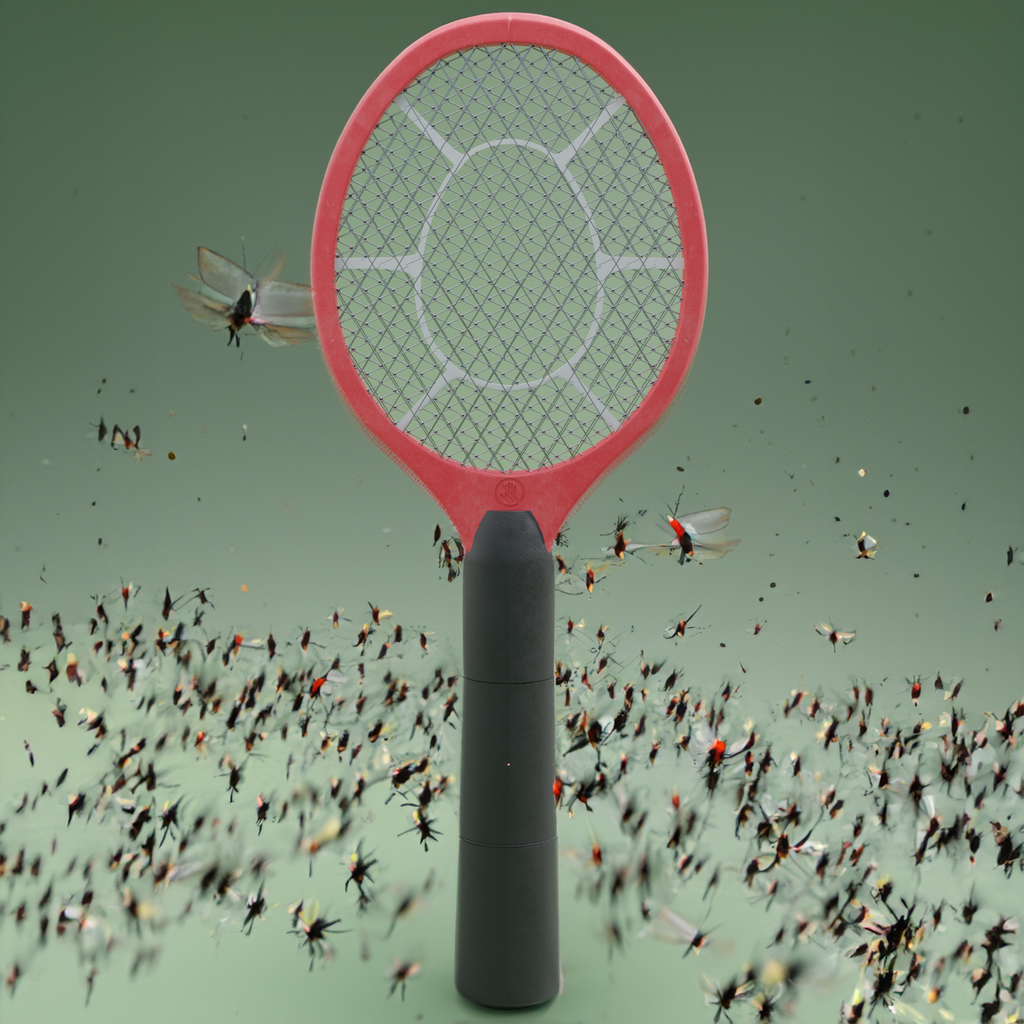 Electric fly swatter | Industrial Equipment models | Blendkit