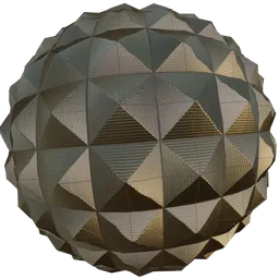 Golden Square pyramids