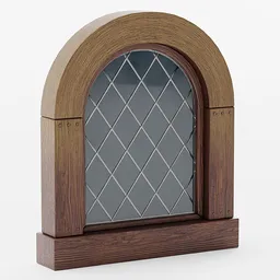 Window Medieval Oak