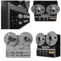 Vintage tape recorder