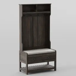 Bench and Shoe Storage