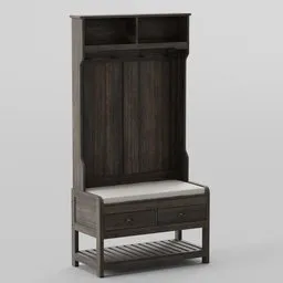 Bench and Shoe Storage