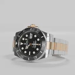 Rolex Submariner  Date Oystersteel-Gold