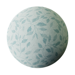 Light Blue Patterned Fabric