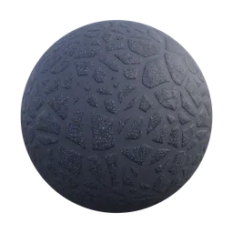 High-detail 4K PBR stone pavement texture for 3D modeling in Blender and other software.