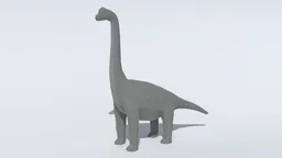 Low Poly Brachiosaurus