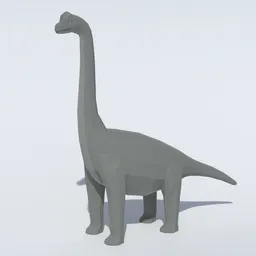 Low Poly Brachiosaurus