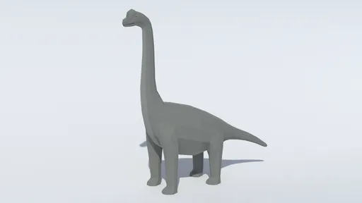 Low Poly Brachiosaurus