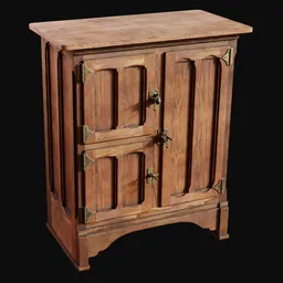 Late 1800s Wooden Ice Box