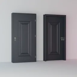 modern door