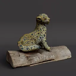 Decorative Jaguar Statue