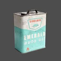Vintage Auto Oil Can