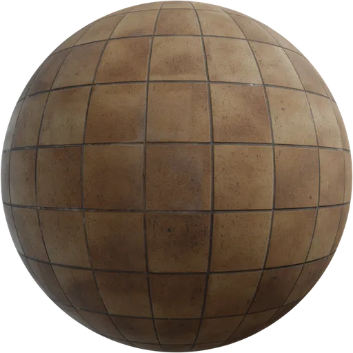 Brown Floor Tilles