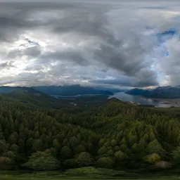 Aerial Nature Overcast Clouds Sky