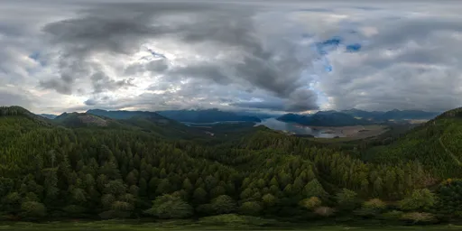 Aerial Nature Overcast Clouds Sky