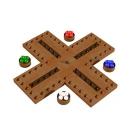 Wooden Carrom Board Game Set