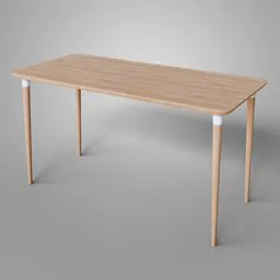 Ikea Anfallare Desk Hilver legs | FREE 3D Desk models | BlenderKit