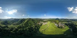 Clouds in the high sky during the day