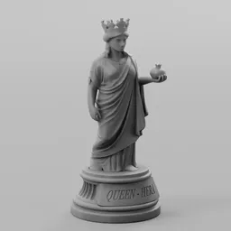 Hera - Queen Chess Piece