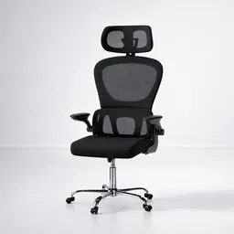 Ergonomic Black Office Chair