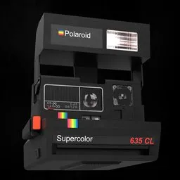 Polaroid Camera Supercolor 635 CL