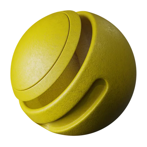 Concrete Painted Yellow
