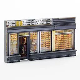 Shop Front Urban Building