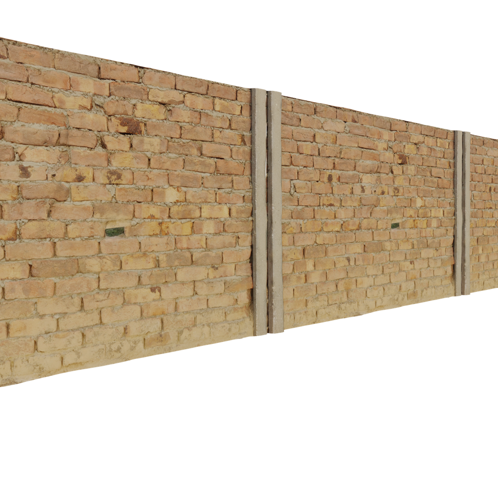 Wall Buildings models BlenderKit
