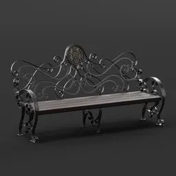 Stylish bench