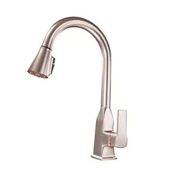 Modern Rose Gold Kitchen Faucet