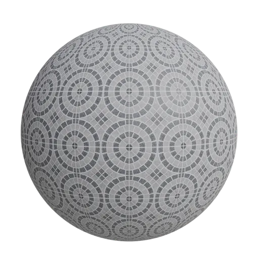 Cobblestone interlocking paving