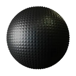 Black Pyramid Grip Rubber