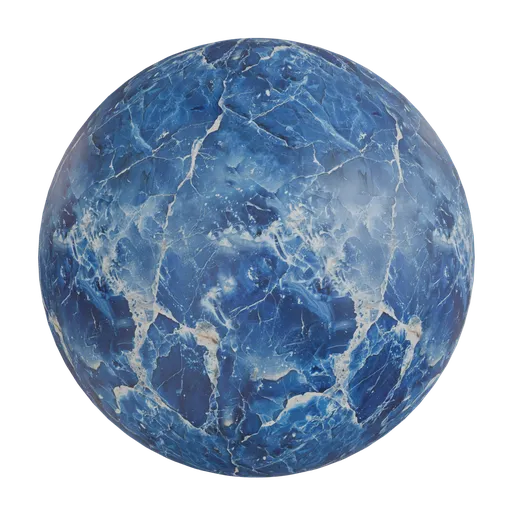 Deep blue marble