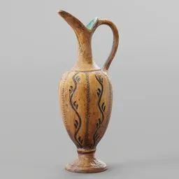 Wooden Jug 3D Scan