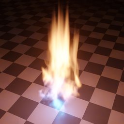 Animated Fire Volume