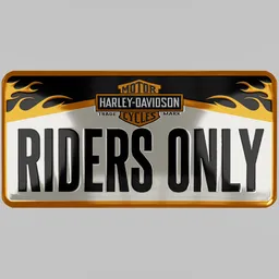 Harley Davidson riders only new