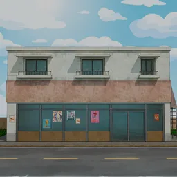 Stylized shop