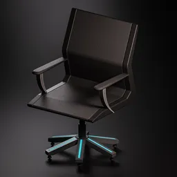 Sci-Fi Office Command Chair