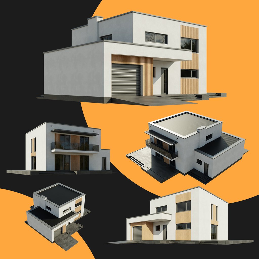 blenderkit-download-the-modern-house-model