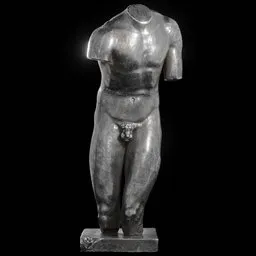 statue of Steel-valentini-torso