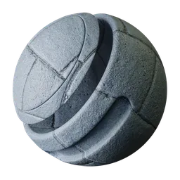 Rough Cobblestone Pavement
