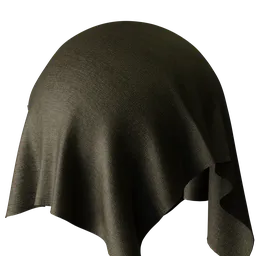 Plain Green Chenille