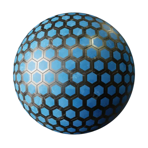 Blue tiles