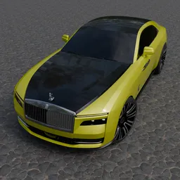 Rolls Royce Spectre(Rigged)